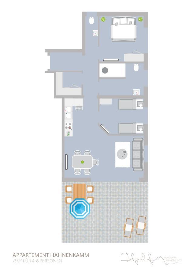 קירשברג אין טירול Panorama Appartements Filzerhof מראה חיצוני תמונה